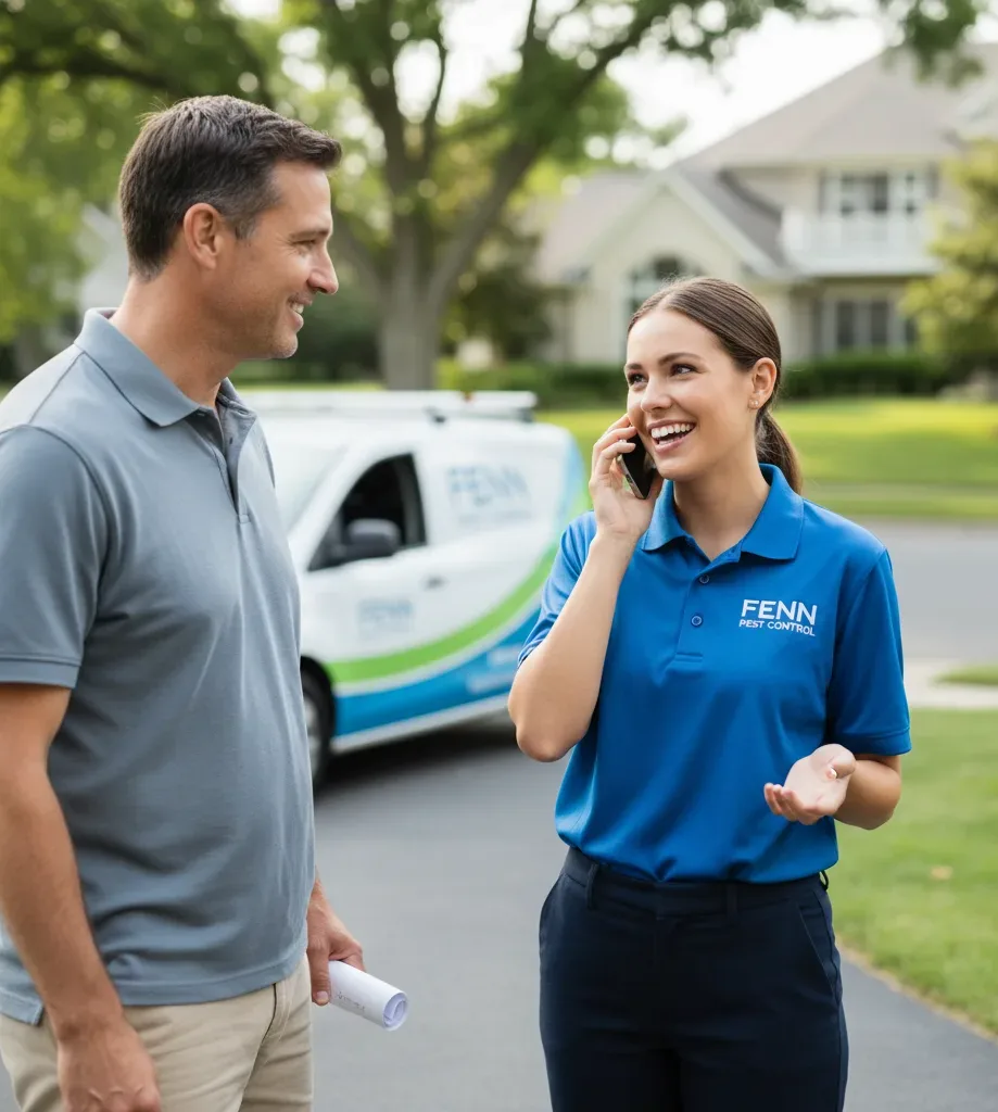 Fenn Pest Control customer support in Hauppauge